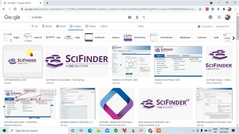 scifinder search